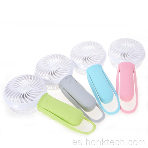 Mini ventilador portátil USB recargable de mano